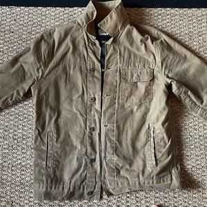 The Flannel-Lined Waxed Trucker - Flint and Tinder